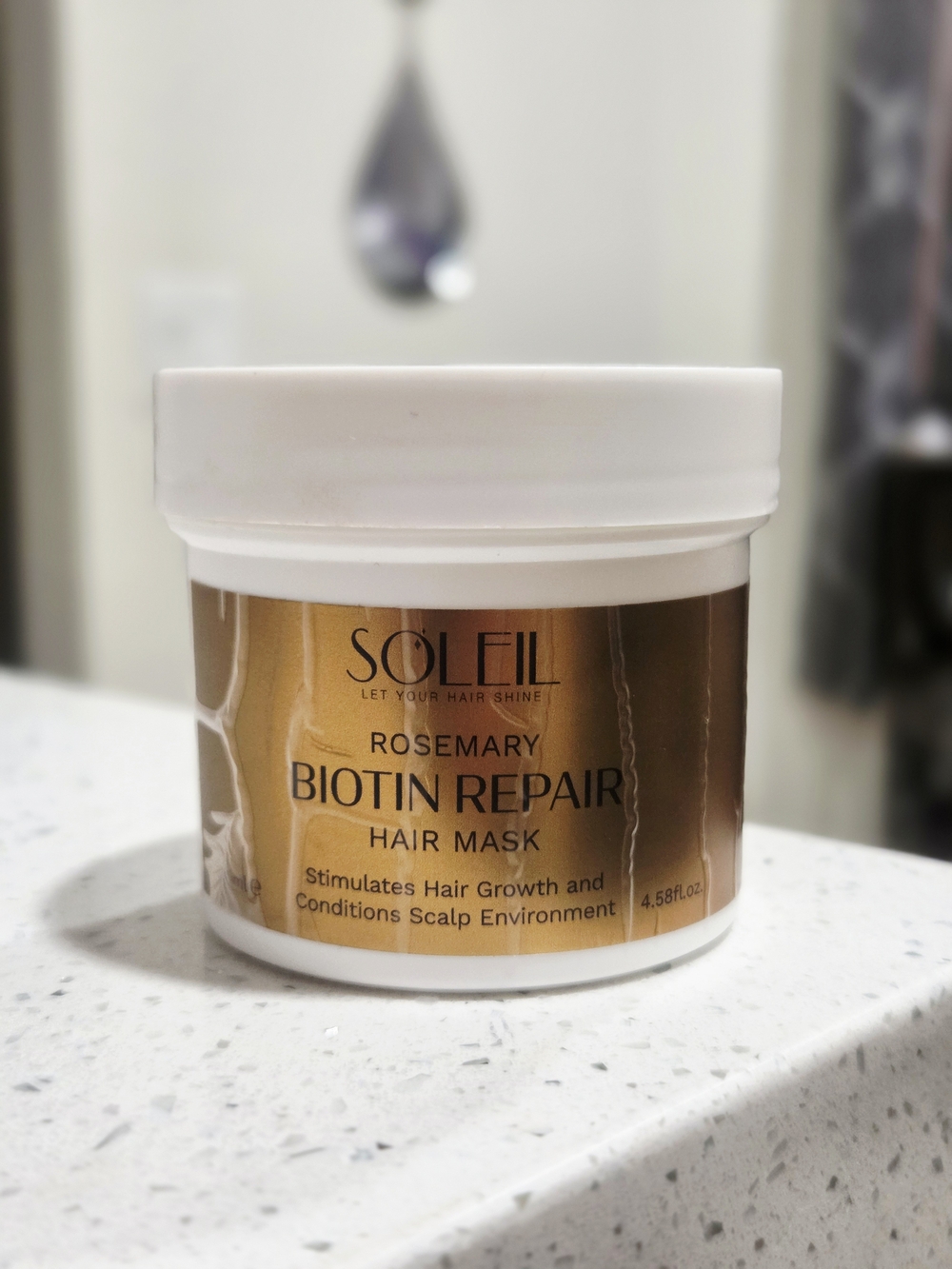 soleil Rosemary Biotin Repair Hair Mask - 4.58oz